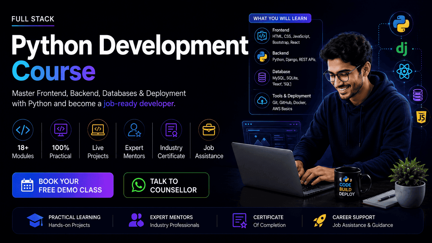 Full Stack Python Development Course